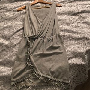 Grey Cotton Dress